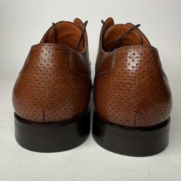Mezlan Slesse Custom Brown Leather Derby Dress Shoes Mens 12 Split Toe Spain main image 11